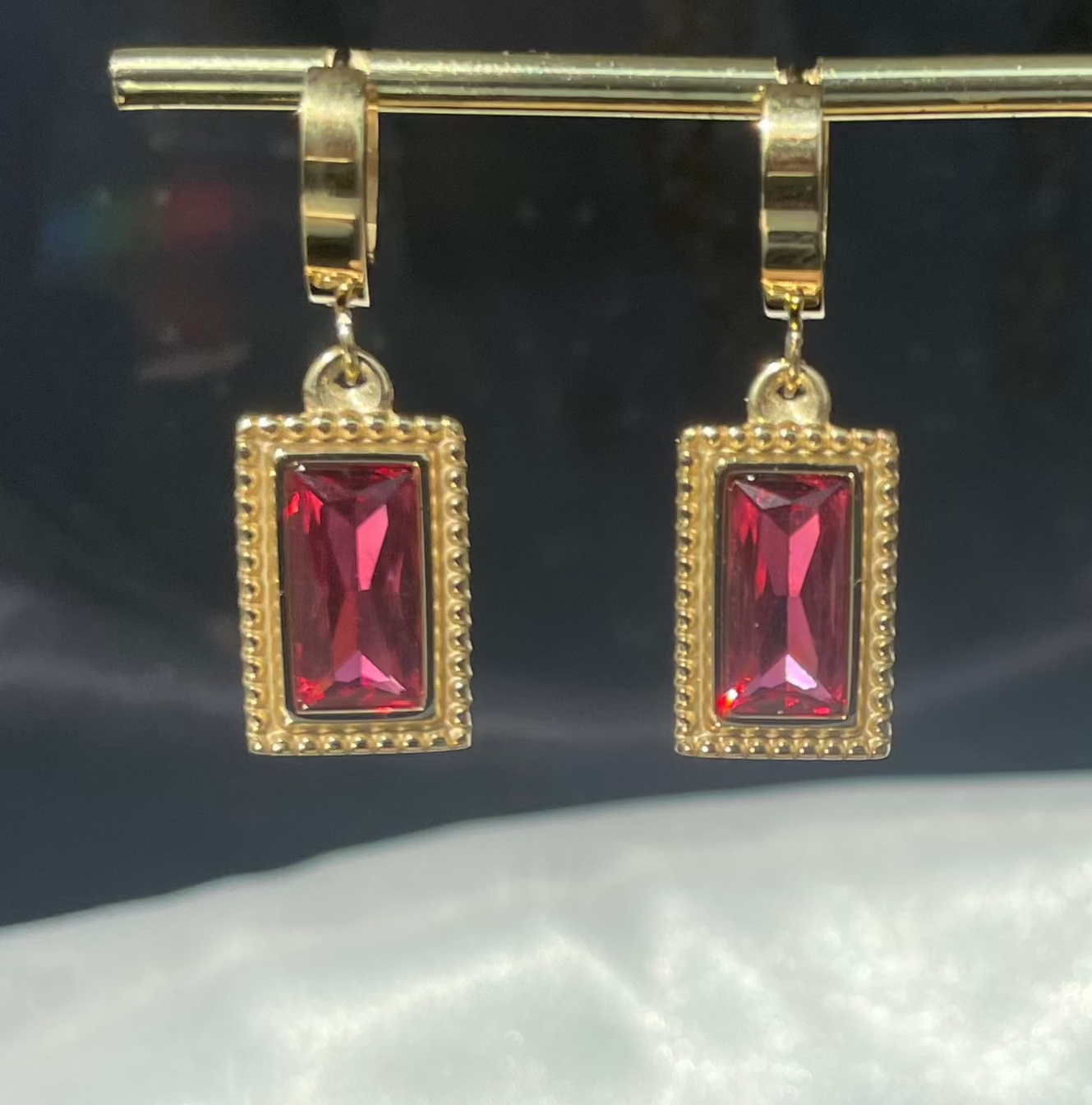 Ruby Earrings