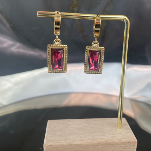 Ruby Earrings