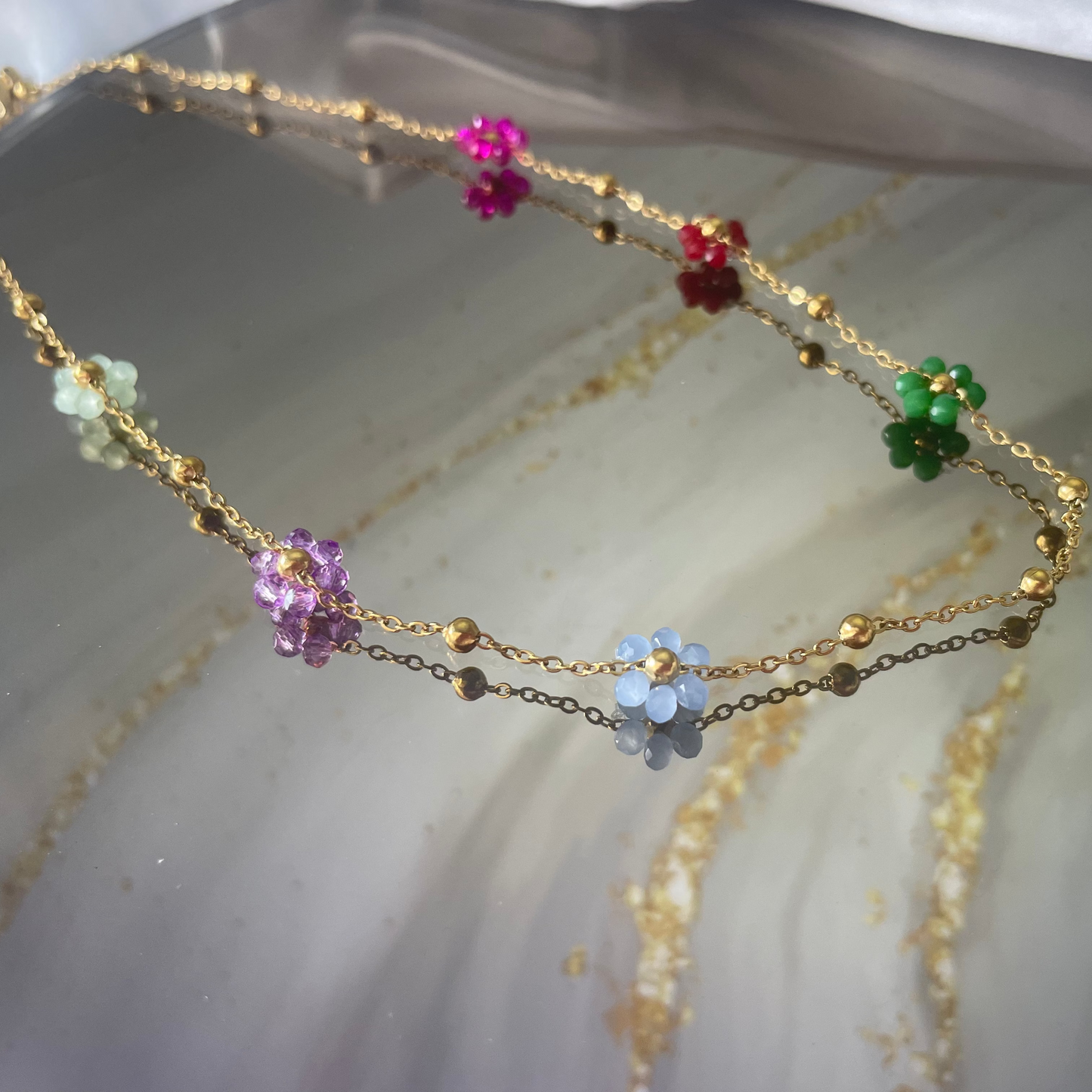 Flower Multicolor Necklace