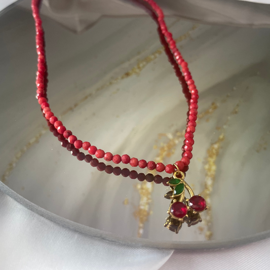 Cherry Cherry Lady Necklace