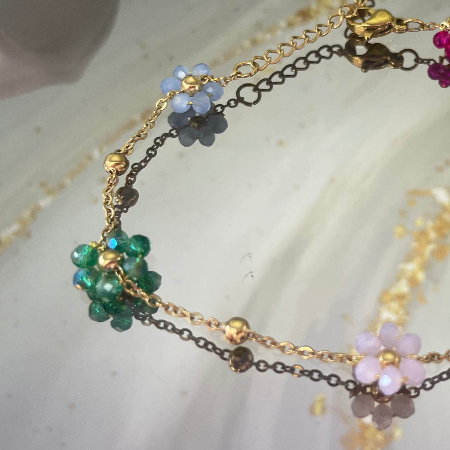 Flower Multi Color Bracelet